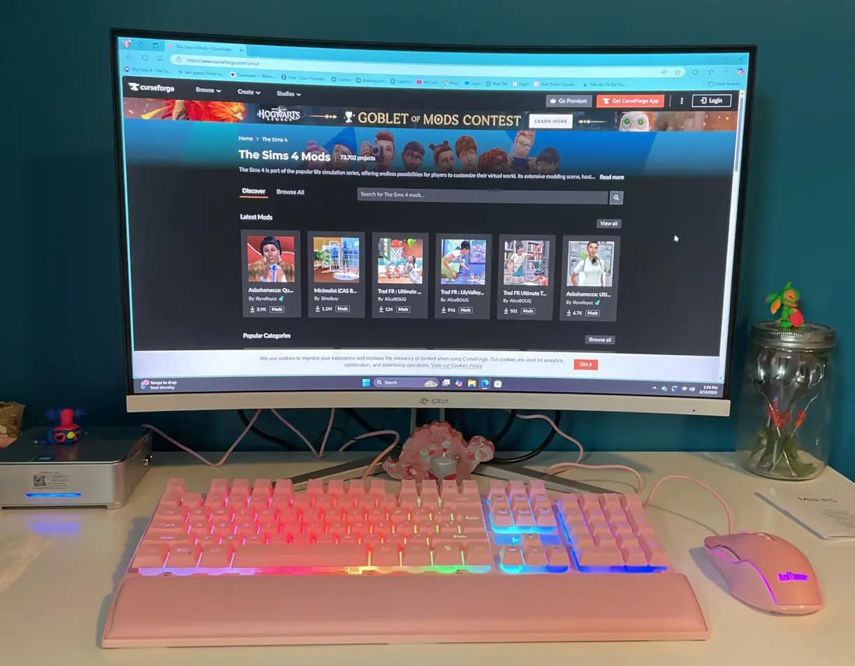 CRUA 27 Curved White Monitor Review