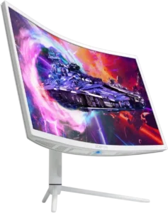 Sceptre 27 Curved Nebula White QHD 2K Monitor