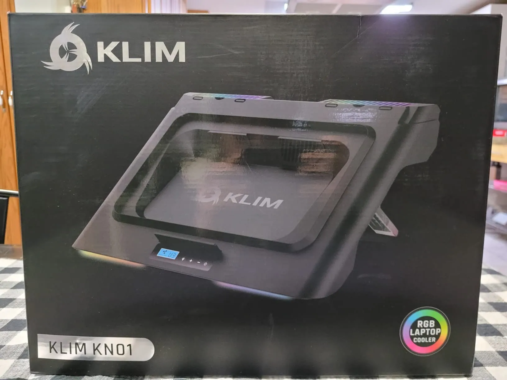 KLIM KN01 RGB laptop cooling pad