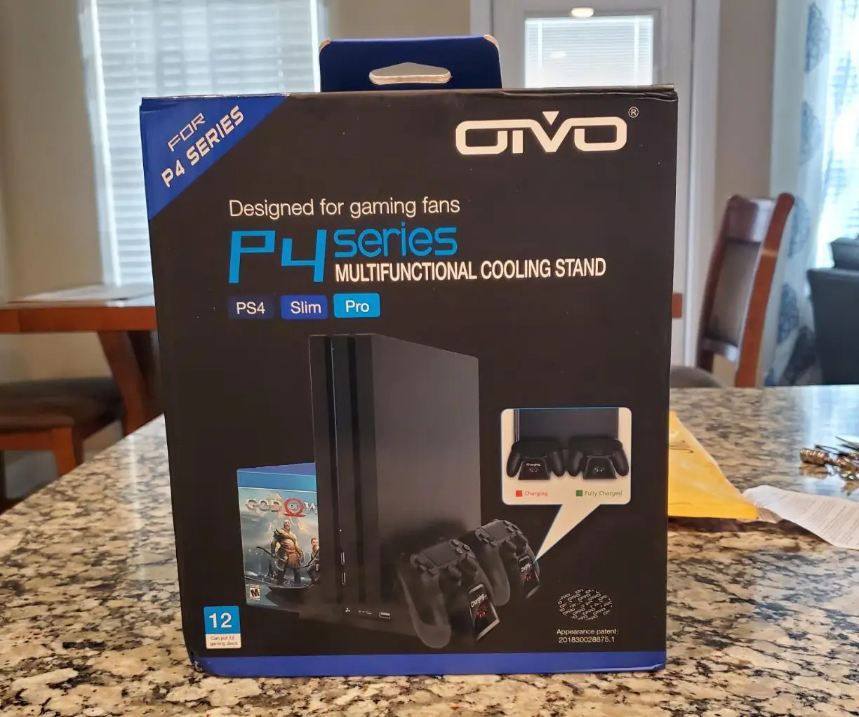 OIVO PS4 Stand Cooling Fan Station Review and Score