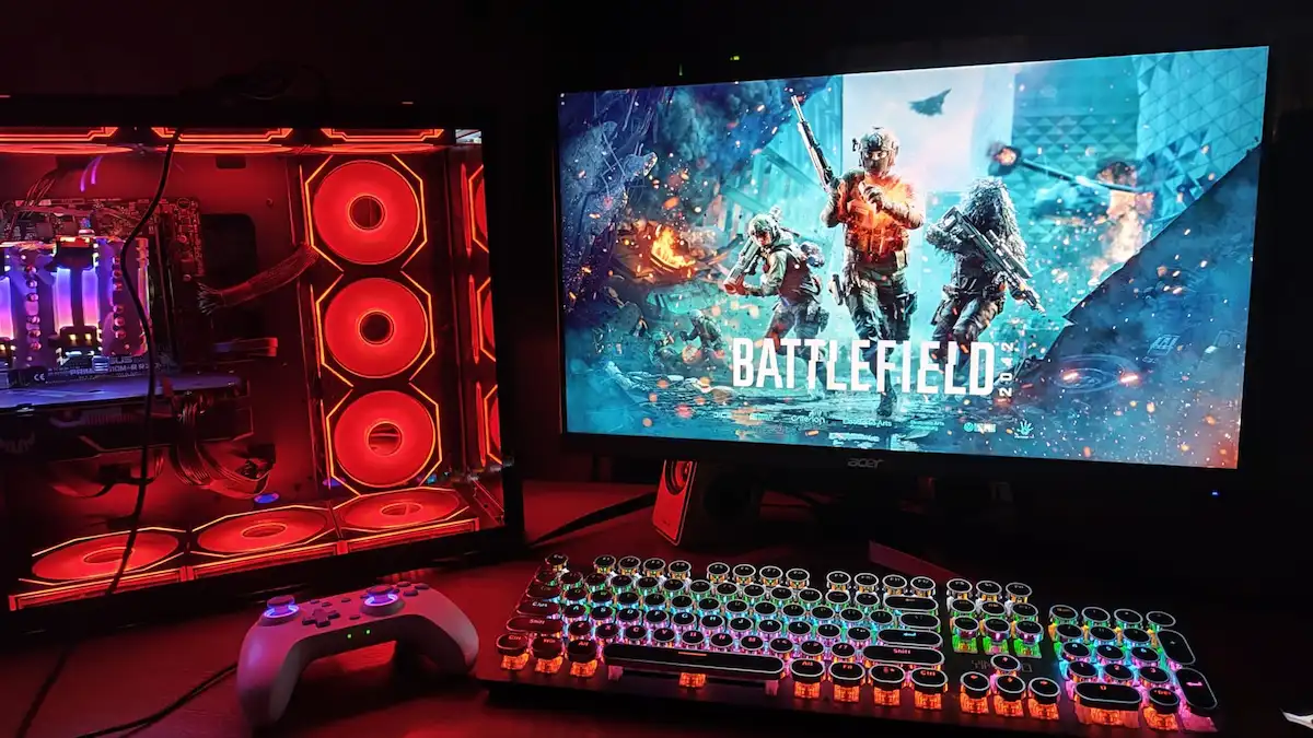 Colours on the KG241Y are better than expected for its price range