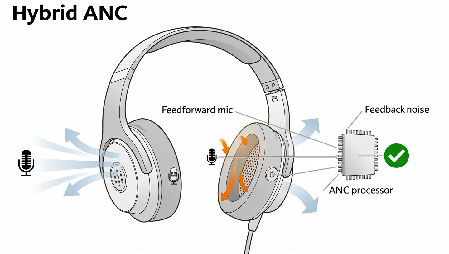 Hybrid Active Noise Canceling