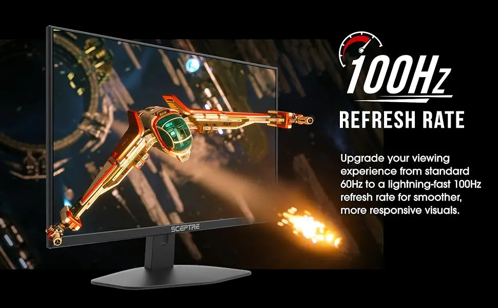 Sceptre 24 inch Monitor High Refresh Rate for Smooth Gaming