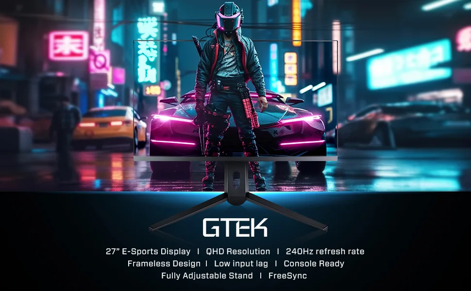 What Is The GTek 240Hz 2K Gaming Monitor?