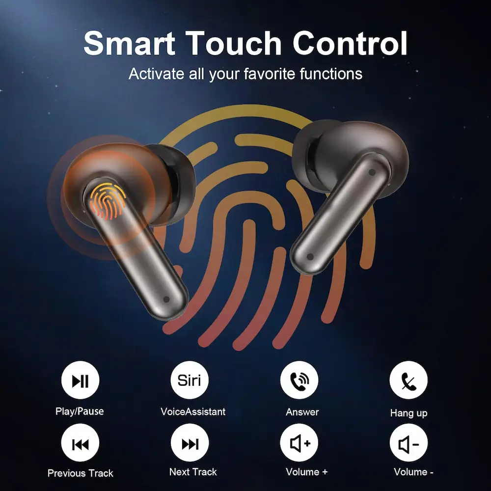 Ziuty wireless earbuds Connectivity