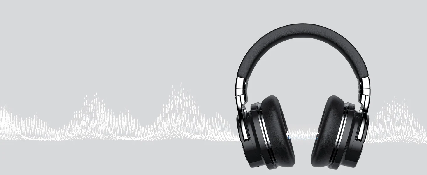 The Silensys E7 headphones feature advanced ANC technology