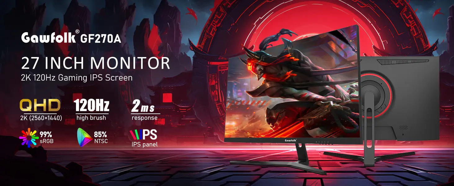 The 120 Hz refresh rate is one of the biggest reasons to consider this monitor.