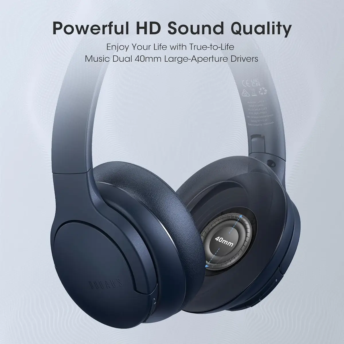 DOQAUS Impressive Hi-Fi Stereo Sound with 3 EQ Modes