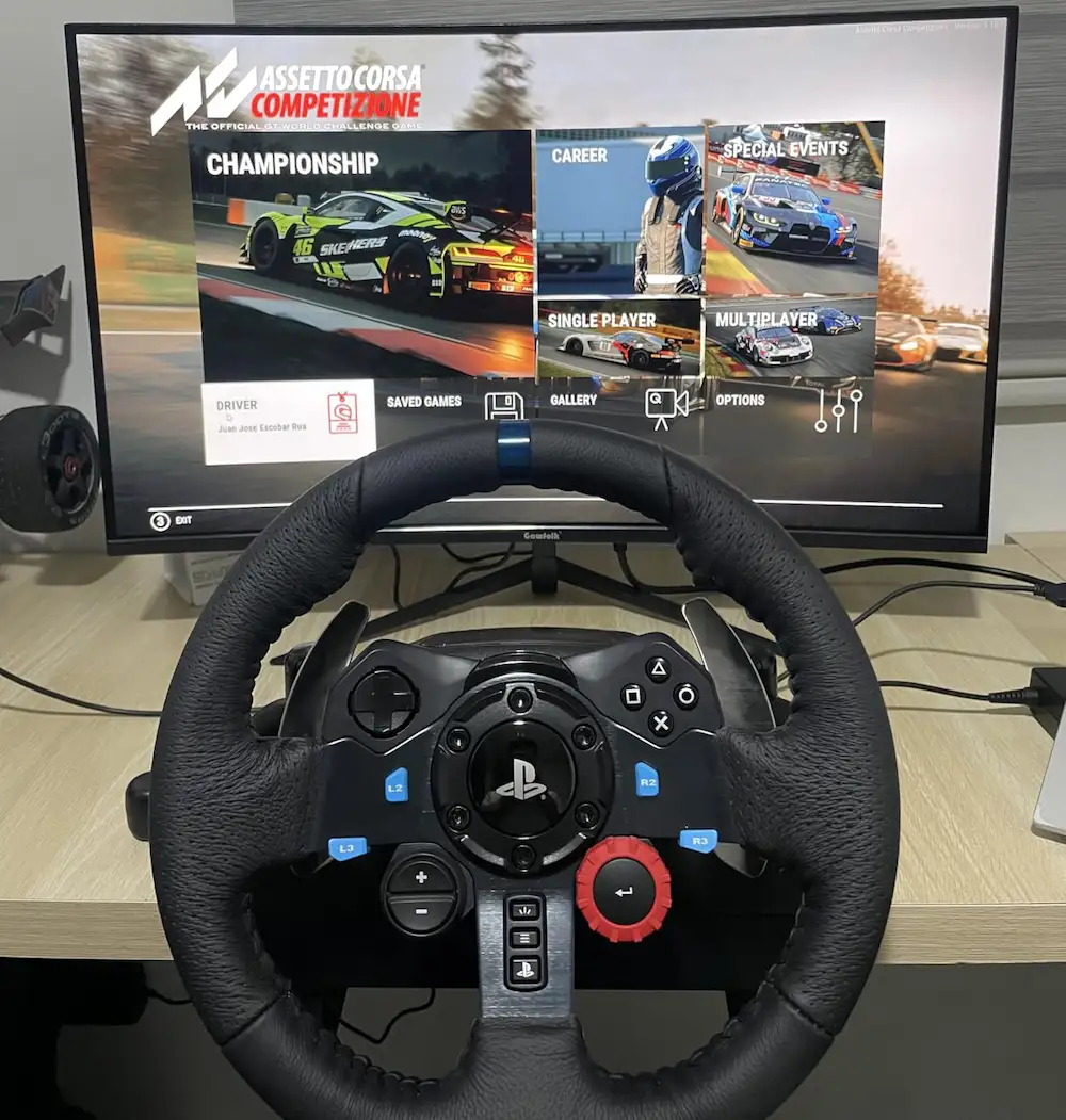 The ports are easy to reach, and the monitor isn’t so heavy that you can’t turn it to plug things in when you need to.