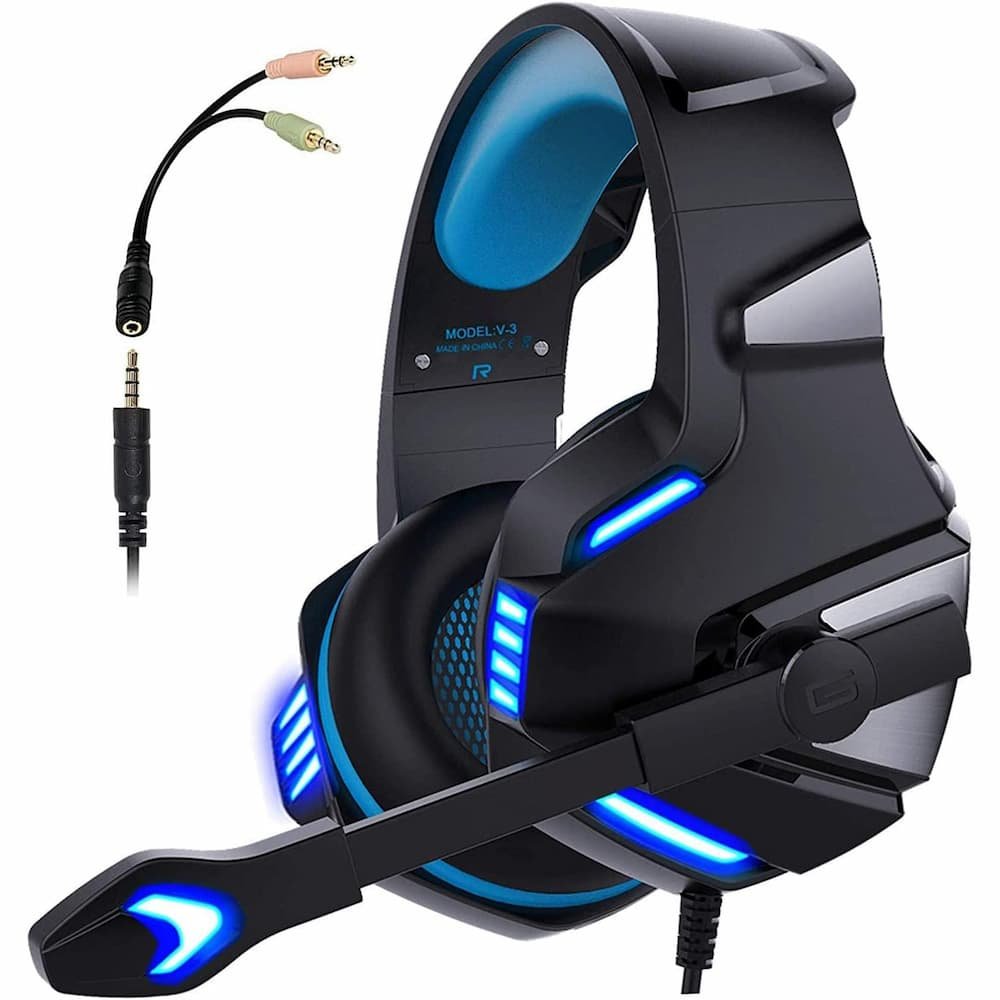 Docooler Wired Gaming Headset Noise Canceling E-Sports Earphone