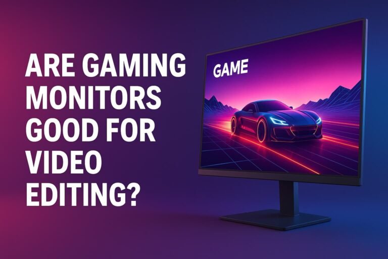 Are Gaming Monitors Good for Video Editing