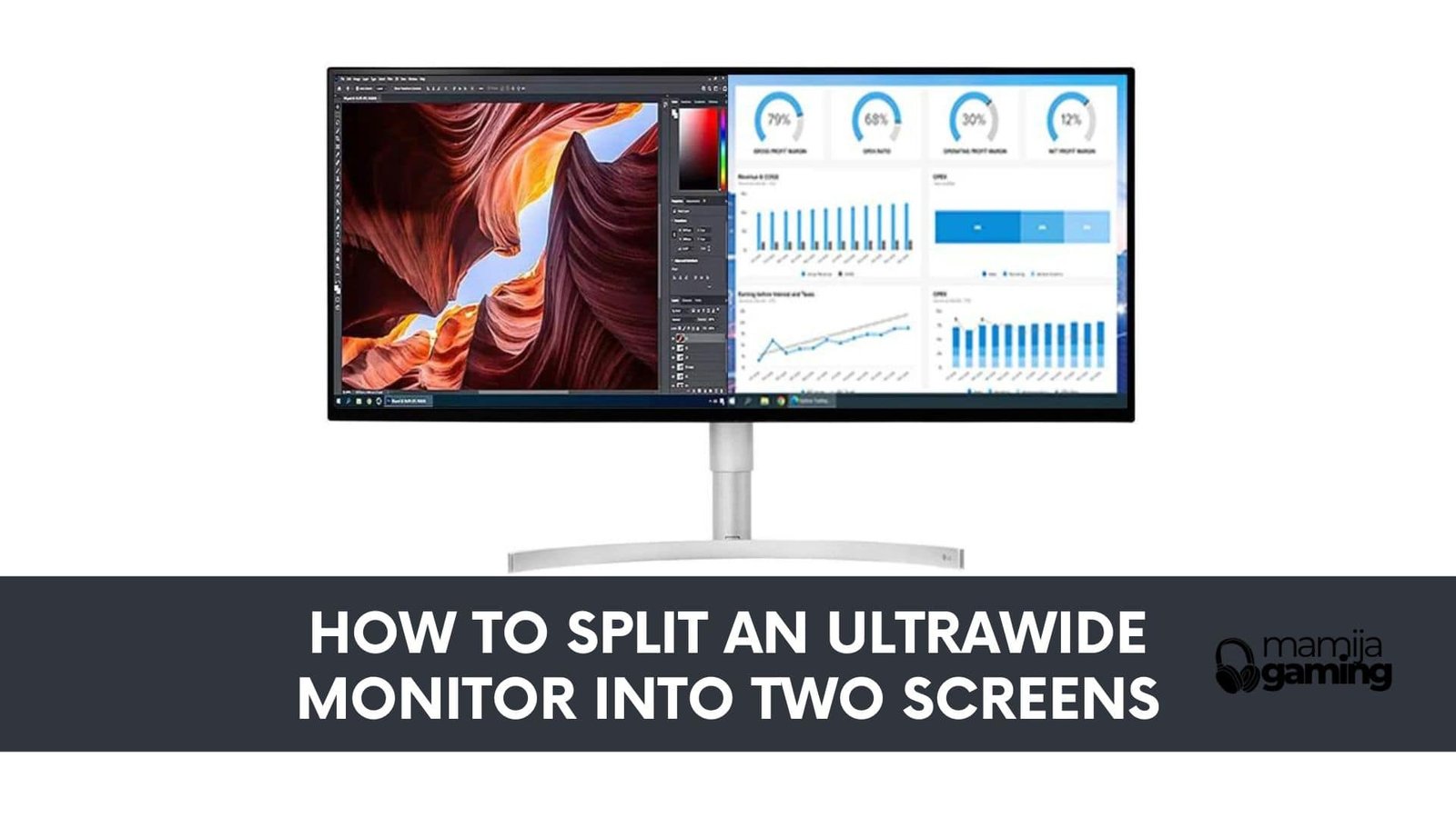 How to Split an Ultrawide Monitor into Two Screens