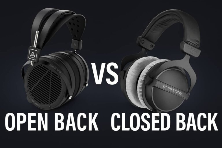 Open Back vs Closed Back Headphones