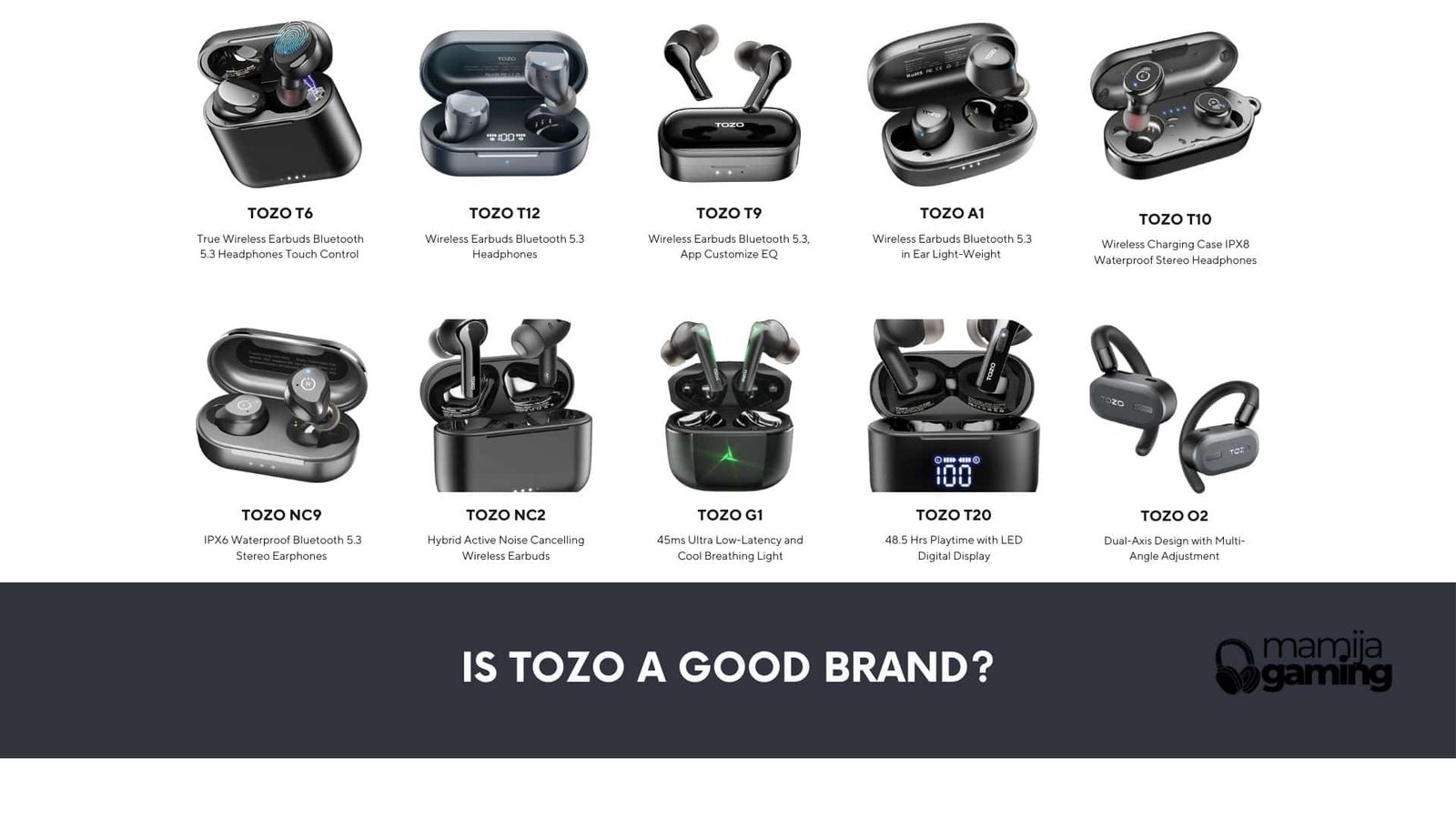 Is Tozo a Good Brand