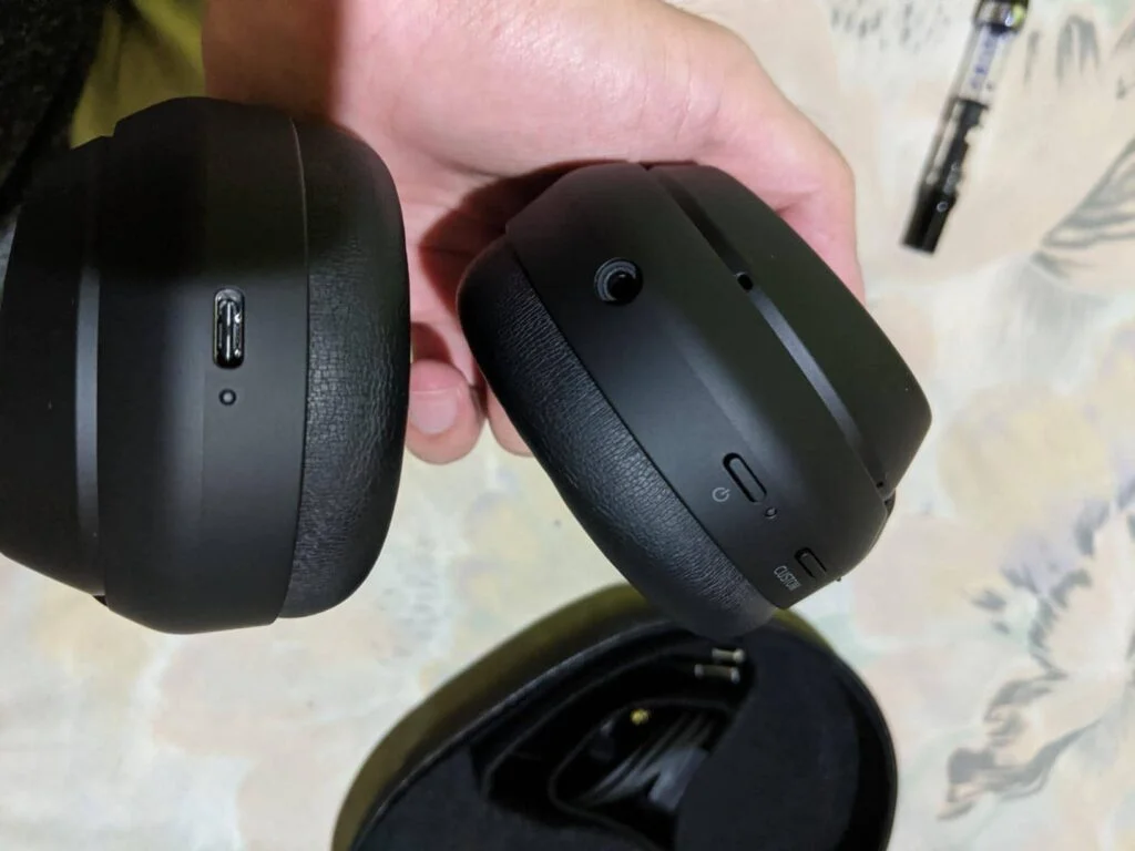 What is NC/AMB on Sony Headphones?