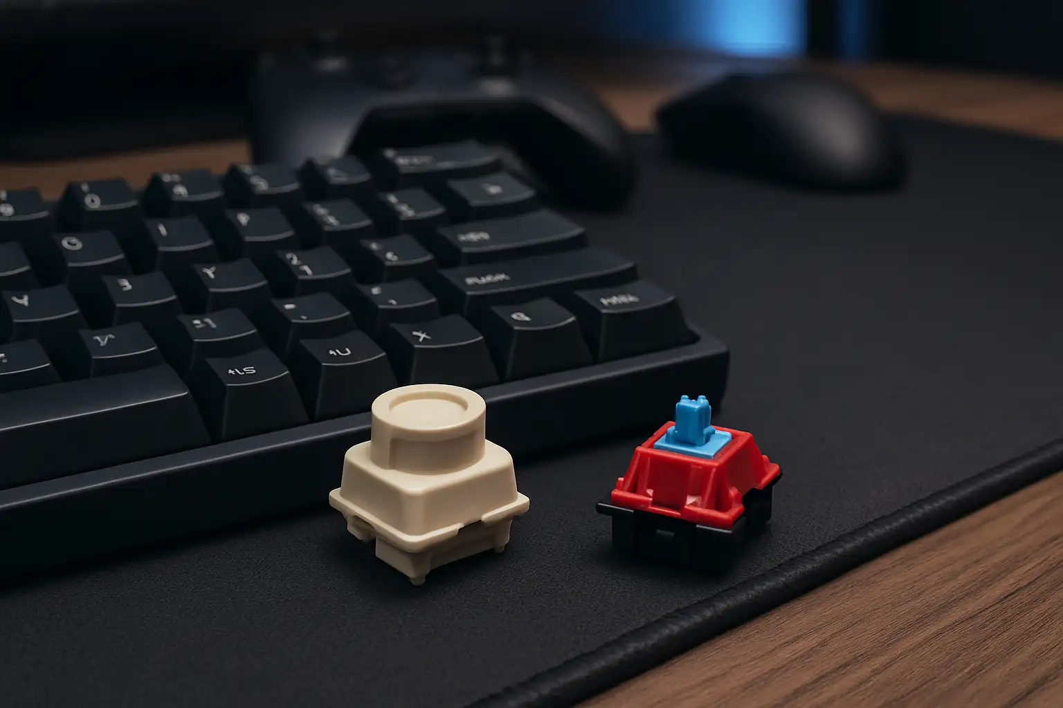 Comparing a Topre gaming switch to Cherry MX gaming switches shows the trade-offs.