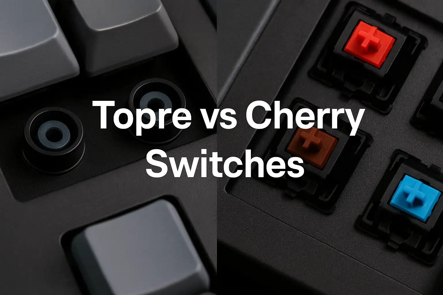 Topre vs Cherry Switches