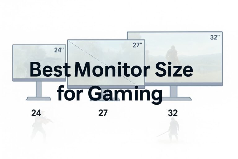 Best Monitor Size for Gaming