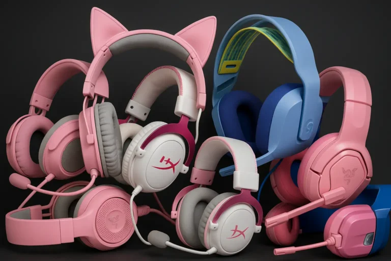 Best Pink Gaming Headsets