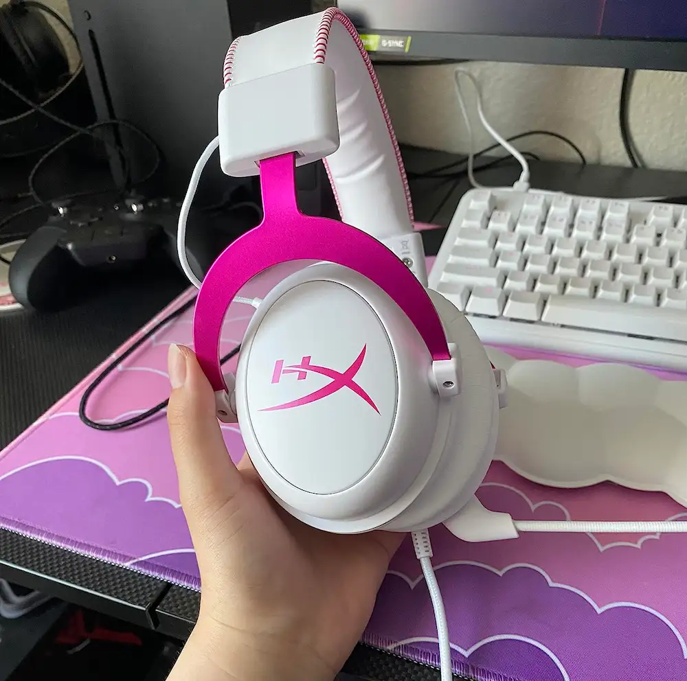 HyperX Cloud II WhitePink